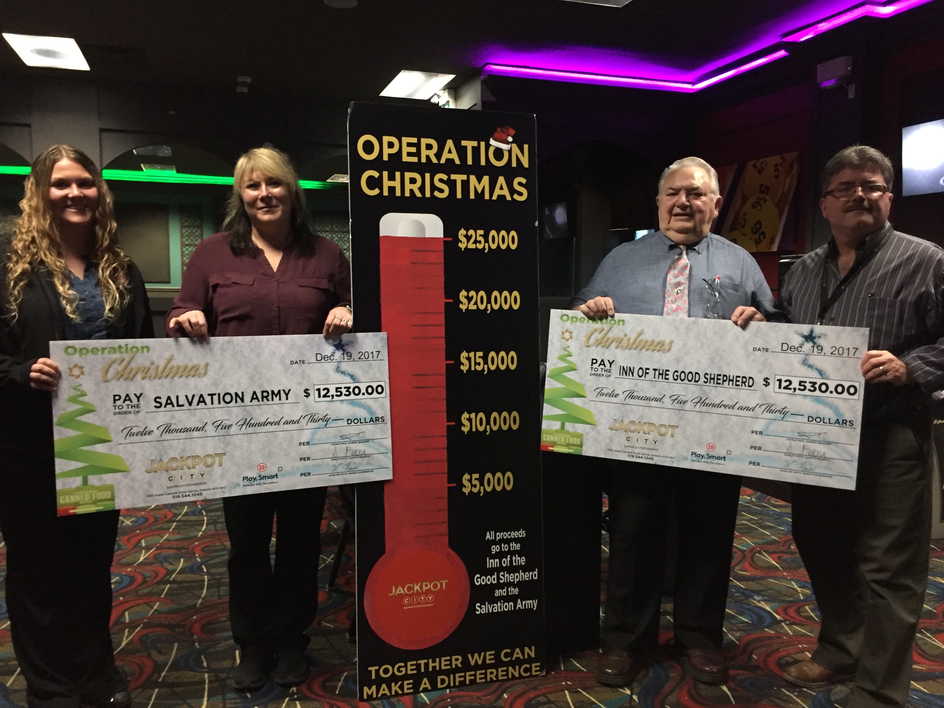 Operation Christmas at Jackpot City